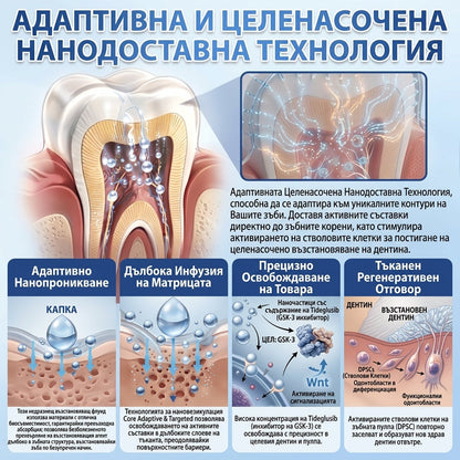🦷 Кажете сбогом на чувствителността и дискомфорта! 𝐂𝐨𝐚𝐮𝐨𝐨® Tideglusib орални ленти – бързо възстановяване за зъби и венци 😊